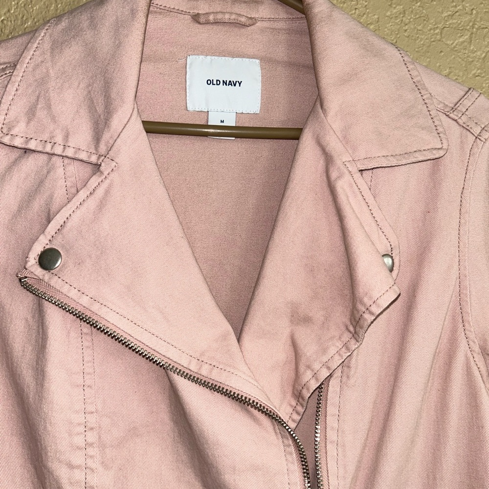 Old Navy Denim Moto Jacket - Picture 2 of 12